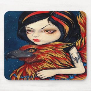 "Phoenix-Tätowierung" Mousepad