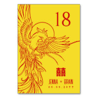Phoenix Thema Doppeltes Glück | Red on Gold