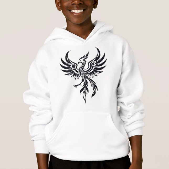 Phoenix Tribal Hoodie (Vorderseite)