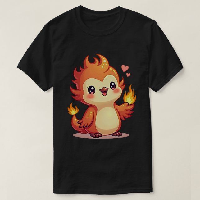 Phoenix Umarmung T-Shirt (Design vorne)