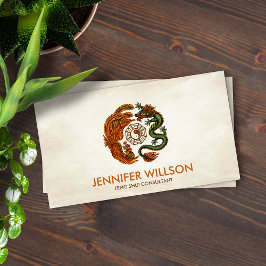 Phoenix und Drachenschmuck Visitenkarte