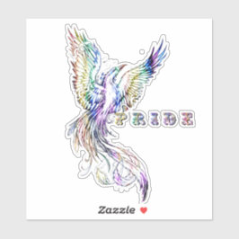 Phoenix und Stolz Aufkleber
