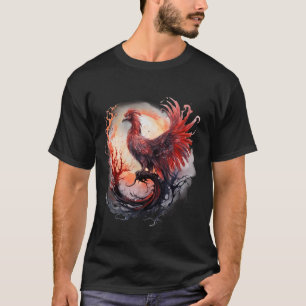 Phoenix Verjüngungsfeuer Phoenix Bird Phoenix Ris T-Shirt