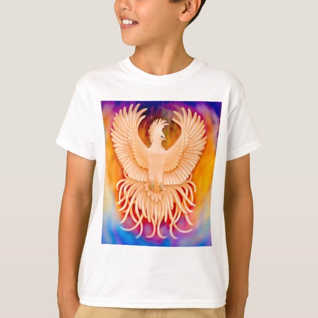 Phoenix-Vogel scherzt T - Shirt (Vorderseite)