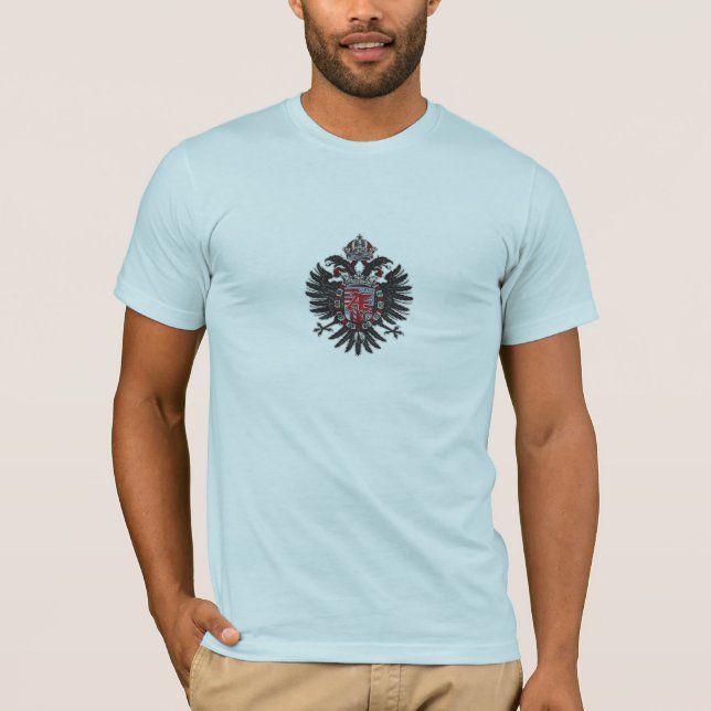 Phoenix-Wappen heraldischer Ænigma grafischer T-Shirt (Vorderseite)