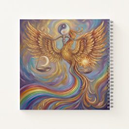 Phoenix Yin Yang Balance Notizbuch