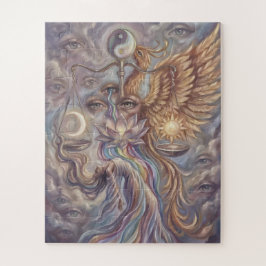 “Phoenix Yin Yang Canvas – Puzzle