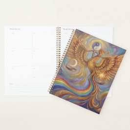 Phoenix Yin Yang Gleichgewichtsplaner Planer