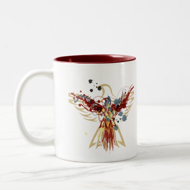 Phoenix Zweifarbige Tasse (Links)