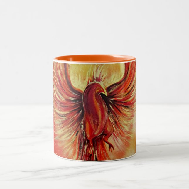 Phoenix Zweifarbige Tasse (Mittel)