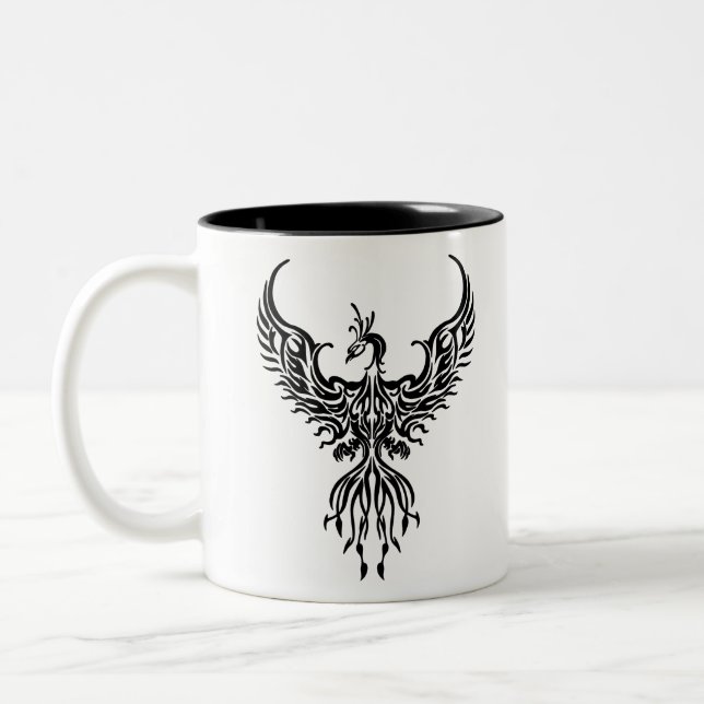 Phoenix Zweifarbige Tasse (Links)