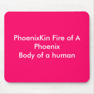 PhoenixKin Feuer von einem PhoenixBody eines Mousepad