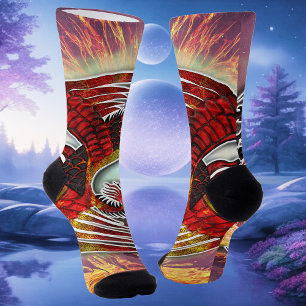 Phoenixs Wiederauferstehung: Aufstieg aus der Flam Socken