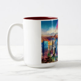 Phoenixtal Zweifarbige Tasse