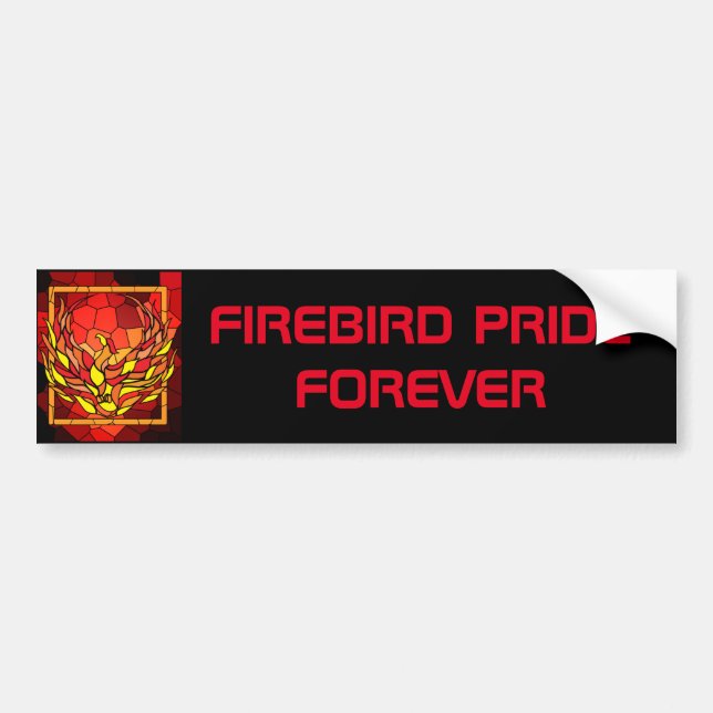 Phoenixter Pride Autoaufkleber (Vorne)