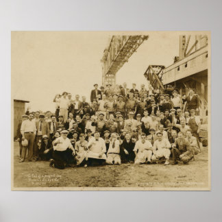 Phoenixville Iron Works Fotografie Poster