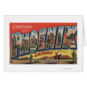 Phoeniz, Arizona - große Buchstabe-Szenen