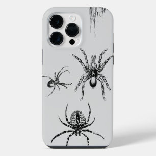 Phone 14 Pro Max Hülle Halloween – Spinnen und Fes iPhone 14 Pro Max Hülle