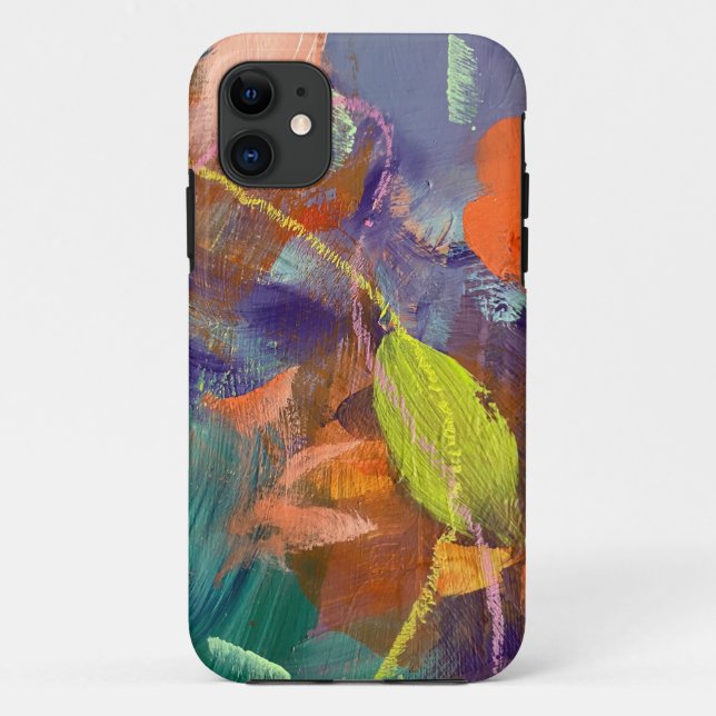 Phone Case in Wild Garden Design (Rückseite)