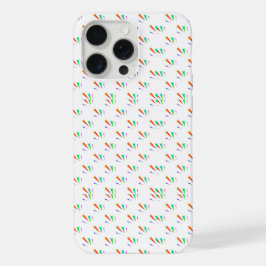 Phone case with a colorful geometric pattern iPhone 15 pro max hülle