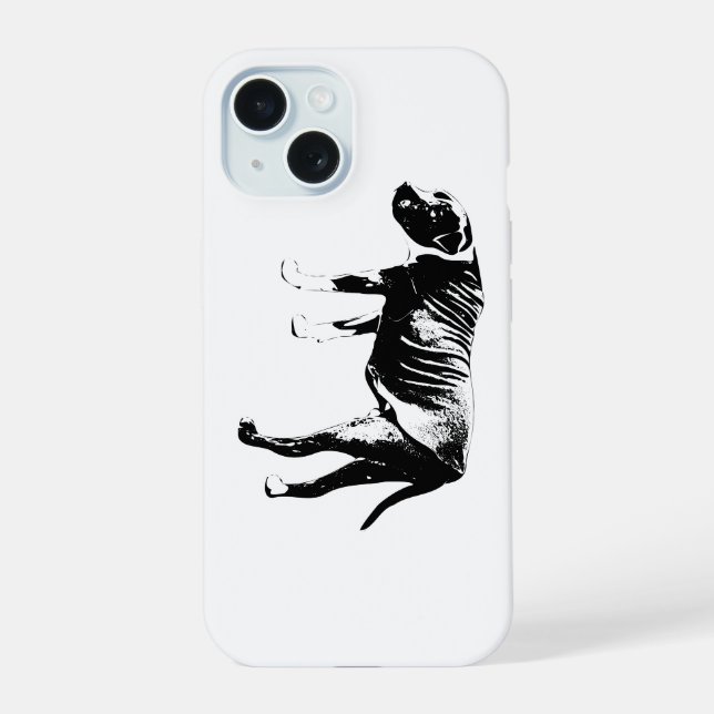 Phone Tinte, Ruhiger Schutz iPhone 15 Hülle (Rückseite)