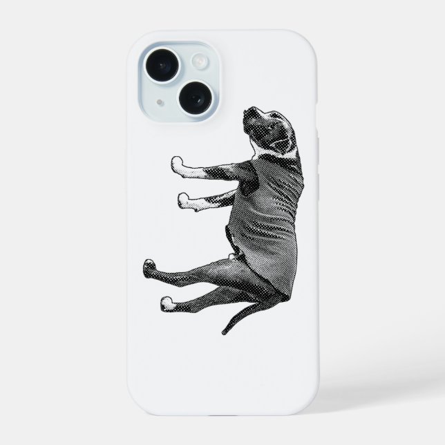 Phone Vest, Calm Guard iPhone 15 Hülle (Rückseite)