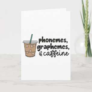 Phoneme Graphem Und Koffein Lehrer Ck Zur Schule Karte