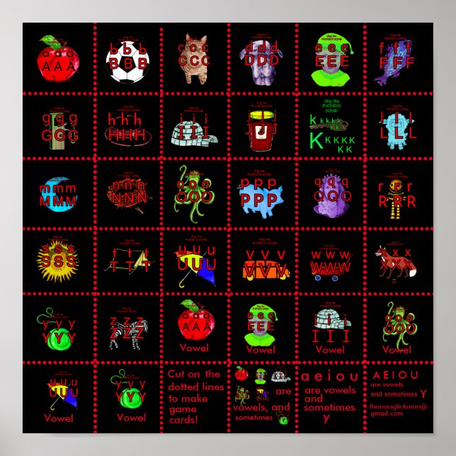 Phonik-Plakat Poster (Vorne)