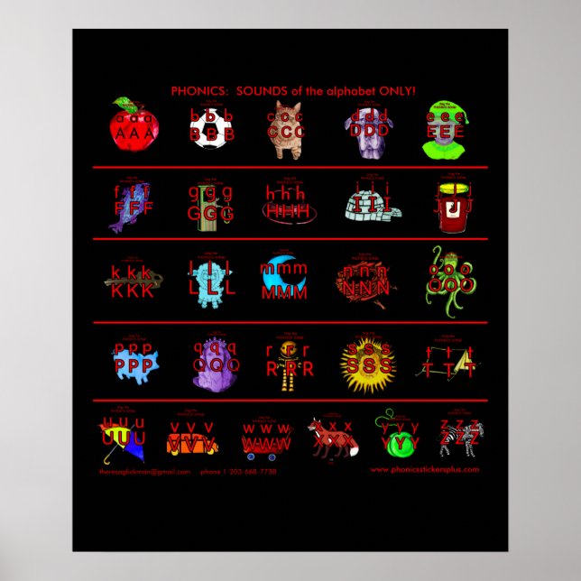 Phonik-Plakat Poster (Vorne)