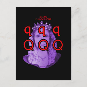 Phonik-Postkarte oder Taschenkarte Postkarte