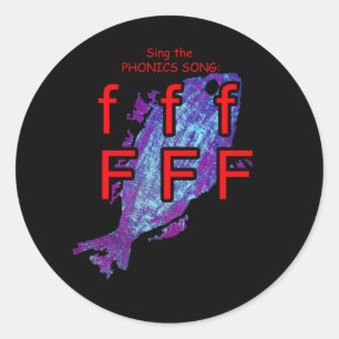 Phonikaufkleber Runder Aufkleber