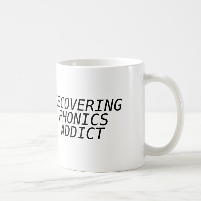 Phonische Addict wiederherstellen Kaffeetasse (Rechts)