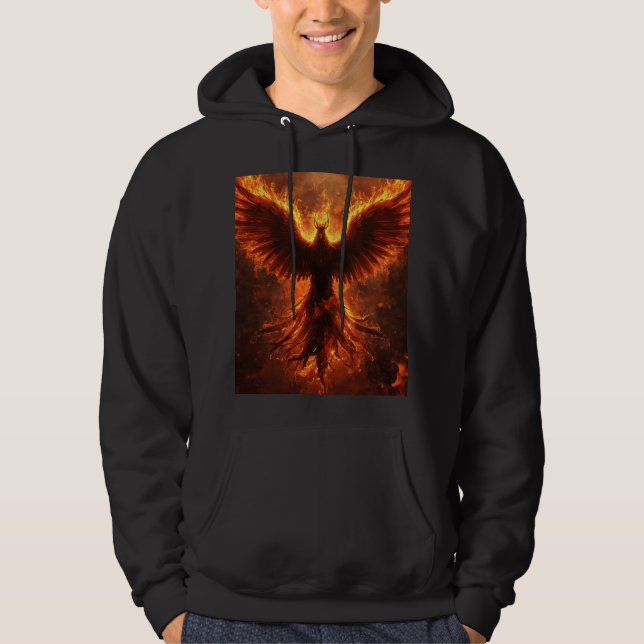 Phönix Hoodie (Vorderseite)