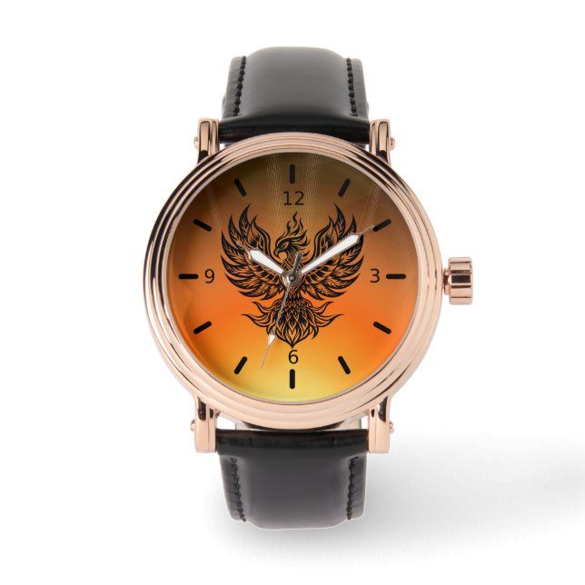 Phönixvogel Armbanduhr (Vorderseite)