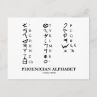 Phönizier Alphabet (Linguistik-Kryptographie)
