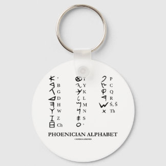 Phönizier Alphabet (Linguistik-Kryptographie) Schlüsselanhänger