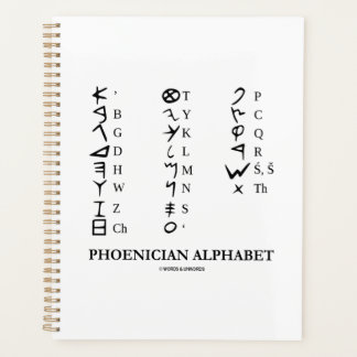 Phönizische Alphabet-Linguistik-Kryptographie Planer