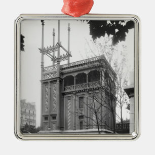 Phönizisches Haus, universelle Ausstellung, Paris Ornament Aus Metall