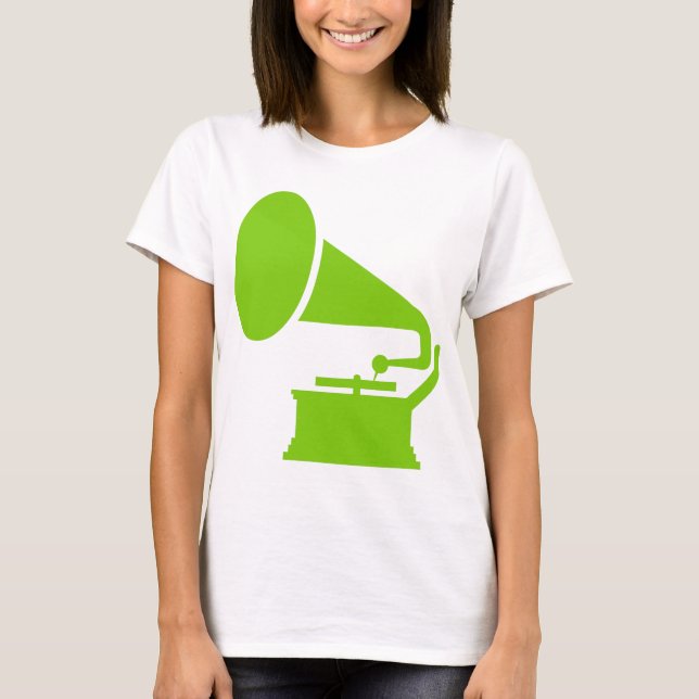 Phonograph - Martian Green T-Shirt (Vorderseite)