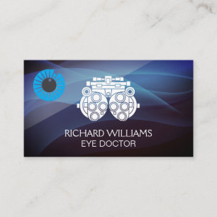 Phoropter   Augenarzt   Augenlogos Visitenkarte