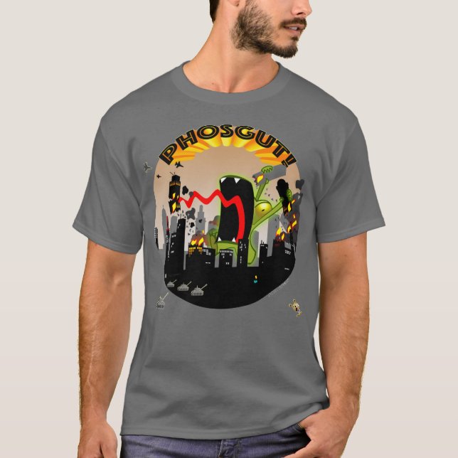 Phosgut ist immer bereit Ihnen zu helfen... oder I T-Shirt (Vorderseite)