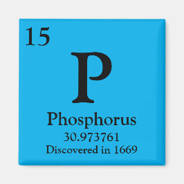 Phosphor-Periodischer Tisch Magnet