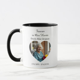Photo and Poem Sentimental Memorial Tasse
