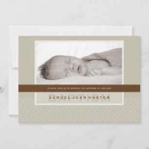 PHOTO BAPTISM INVITE :: sweetly said 1L Einladung