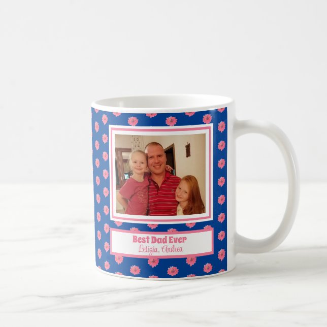 Photo Best Dad Quote  Kaffeetasse (Rechts)