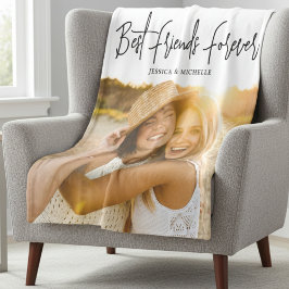 Photo  Best Friends Name Fleecedecke