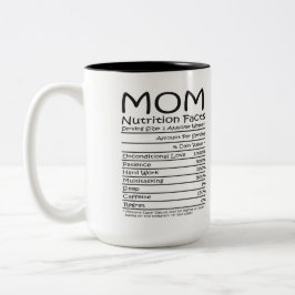 Photo Best Mom Ever Zweifarbige Tasse