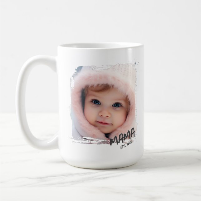 Photo Custom Keepsake Mom Kaffeetasse (Links)