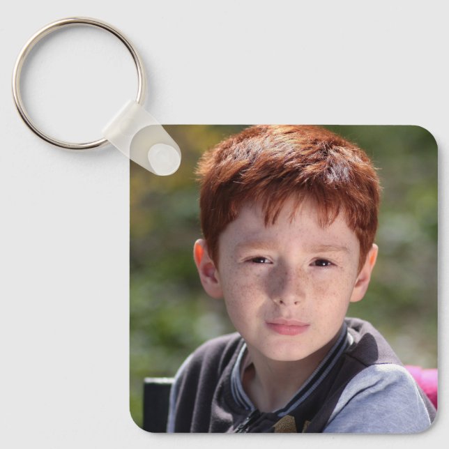 PHOTO CUSTOM KEYCHAIN SCHLÜSSELANHÄNGER (Vorderseite)