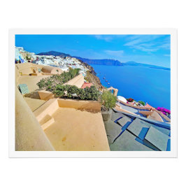 Photo Enlargement Greece santorini  Fotodruck